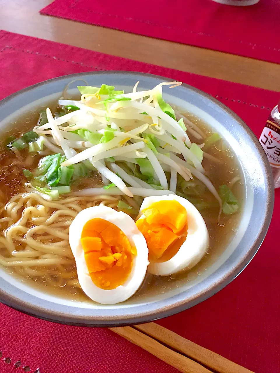 マルちゃん製麺醤油味🍀|おかちさん