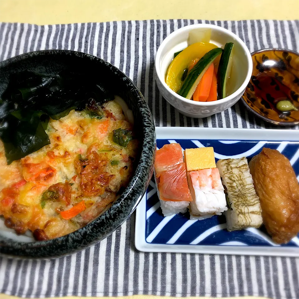 天ぷらうどんとお寿司|Noriyuki Saitoさん