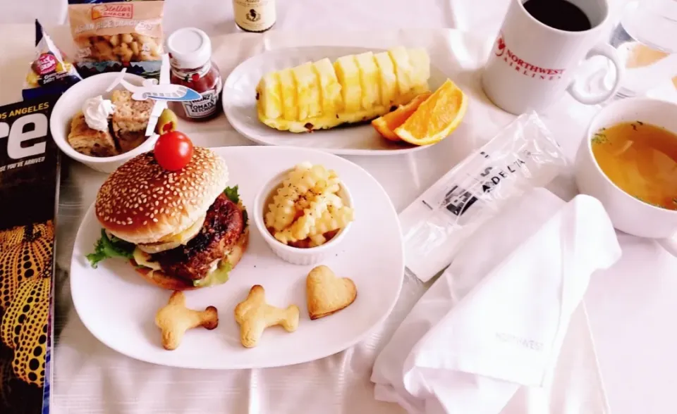 機内食😆|starさん