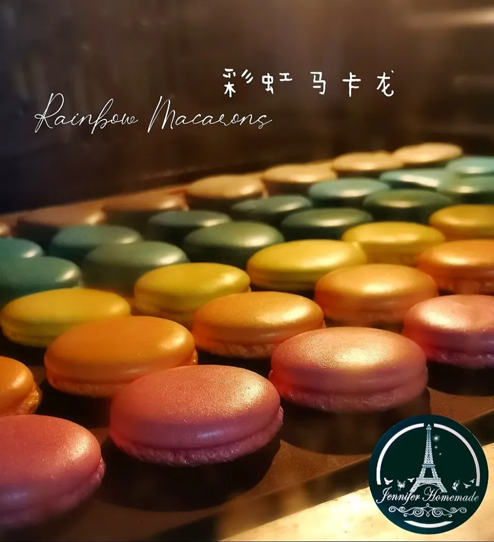 Rainbow Macarons|Jennifer Tingさん