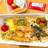 Snapdishの料理写真:200501   娘弁当|hilocoさん