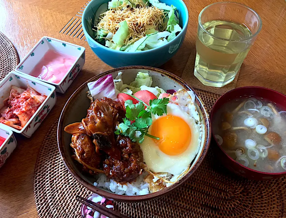 Snapdishの料理写真:ロコモコ丼|Emi Mikadoさん