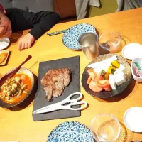 Snapdishの料理写真:いつかなんか頑張って欲しいか、頑張ったかの晩御飯|ゆうちゃんさん