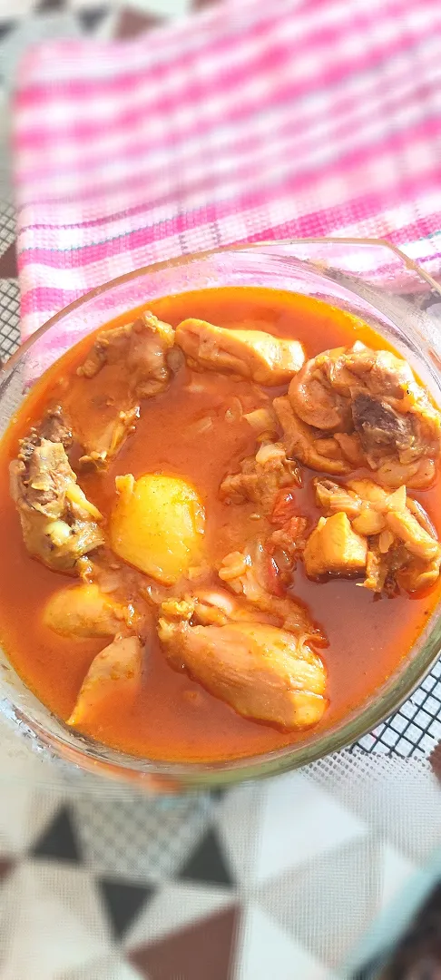 Indian chicken curry|priさん