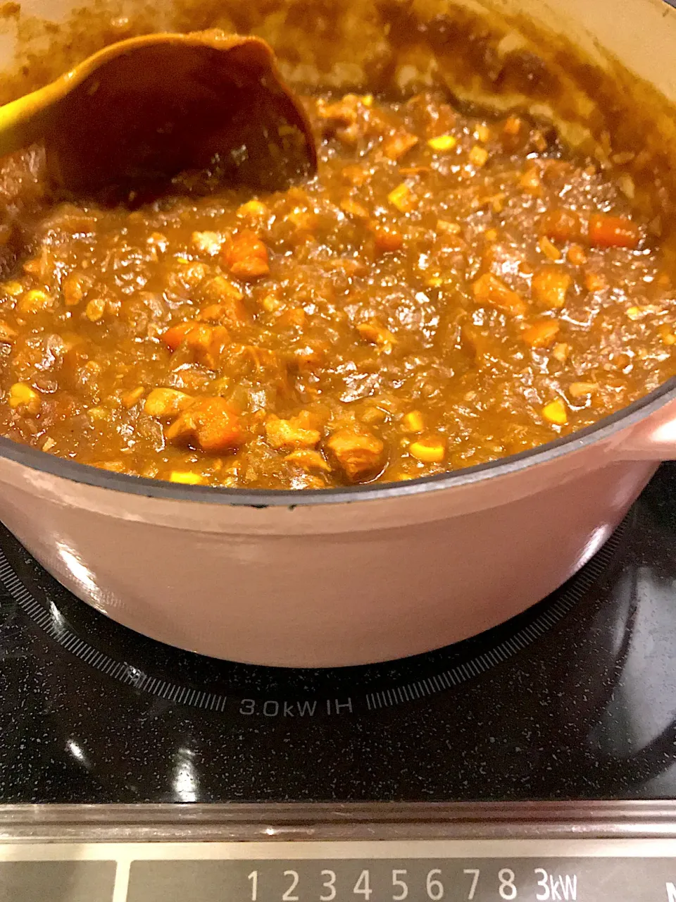 無水鍋でムネ肉と野菜たっぷりカレー🍛|Michiko Okamotoさん