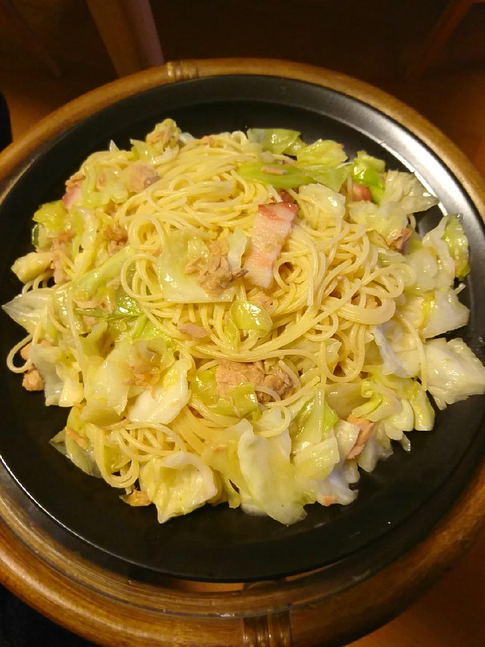 Snapdishの料理写真:春キャベツとツナの塩パスタ|kadaoさん