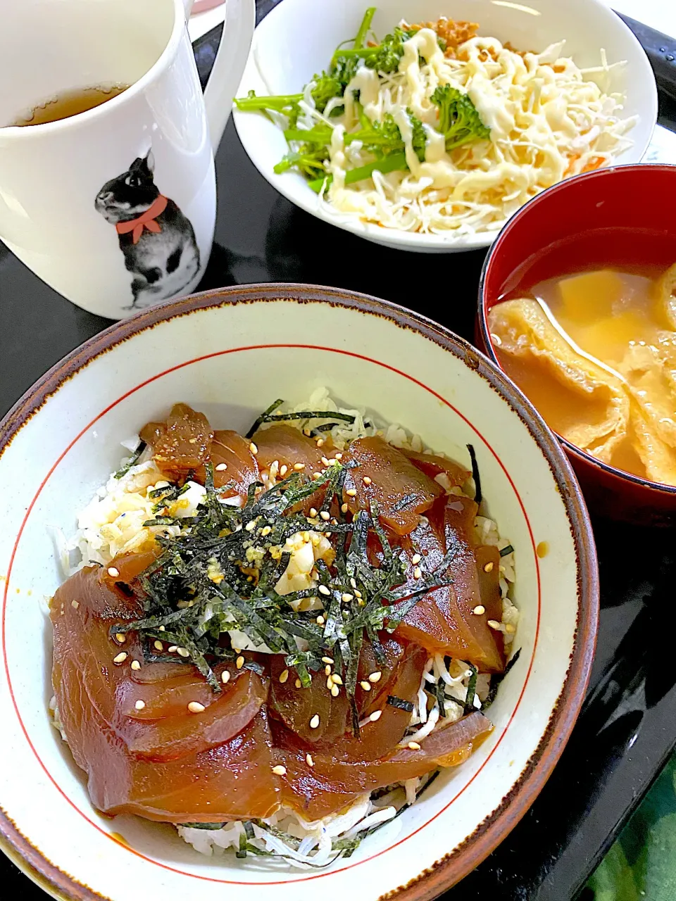 マグロ漬け丼|ゆきさん