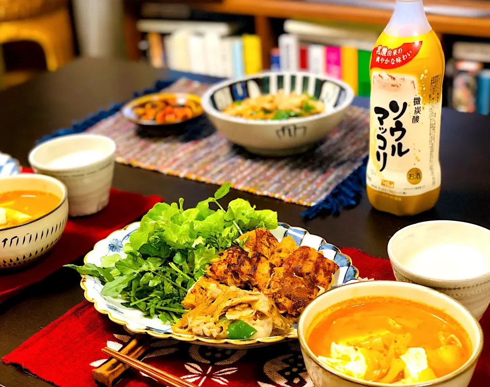 韓国料理で乾杯|moricreampannaさん