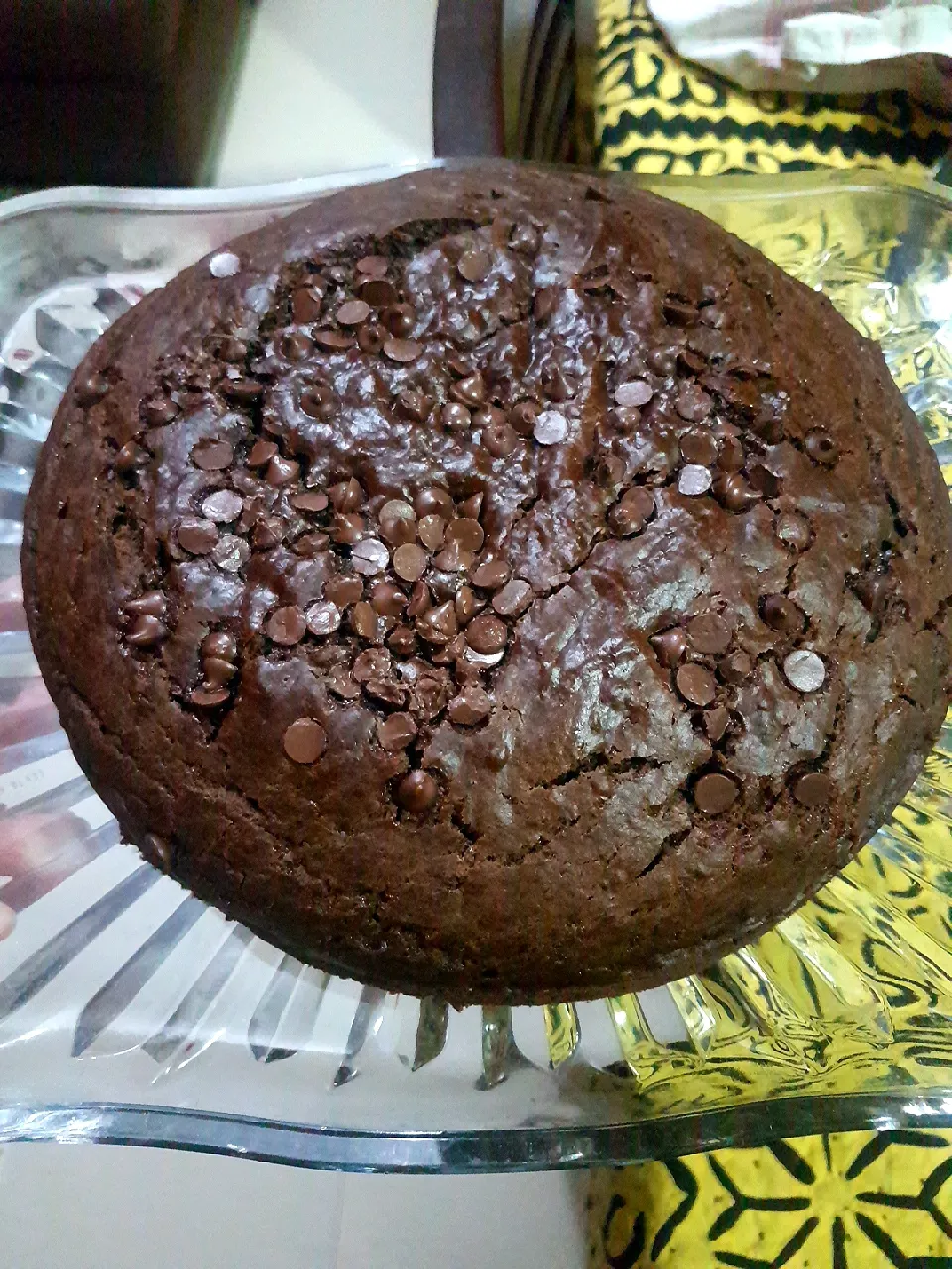 Snapdishの料理写真:chocolate chip bananna cake|sana678さん