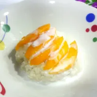 mango sticky rice with coconut cream|Kathy Azhさん