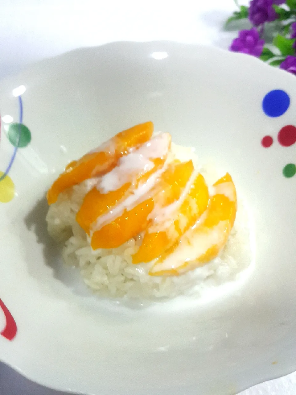 mango sticky rice with coconut cream|Kathy Azhさん