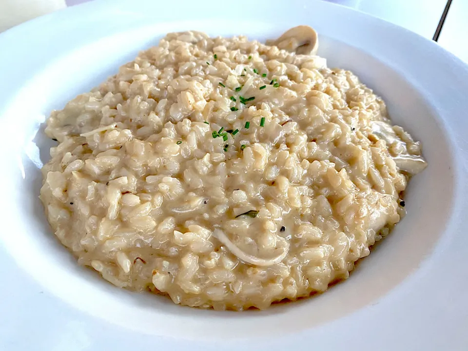 Wild mushrooms risotto|skyblueさん