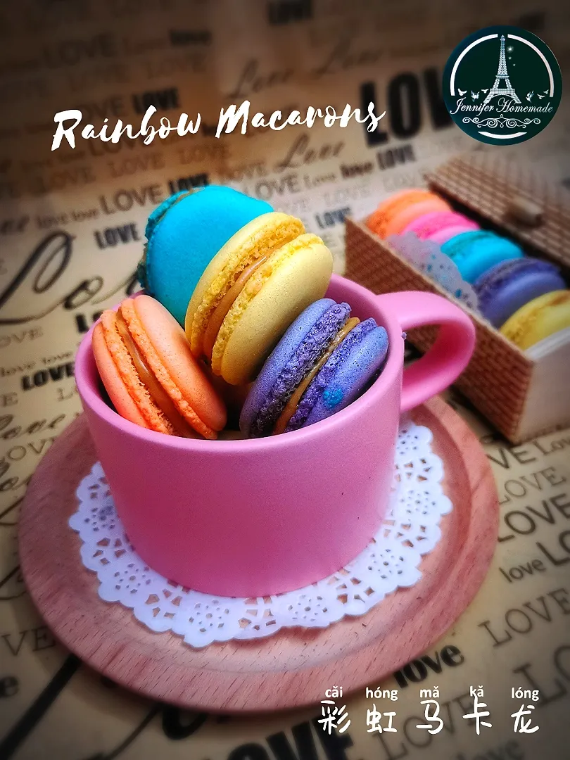 Rainbow Macarons|Jennifer Tingさん