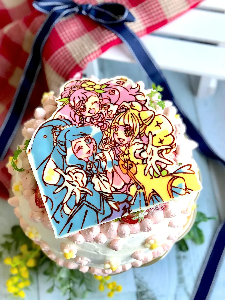 ヒーリングっどプリキュアケーキ　２|富士子🍒🐰🍓さん