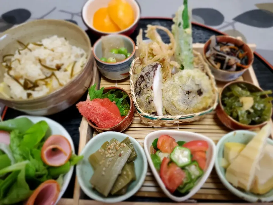 Snapdishの料理写真:今日の朝ご飯🍚|こまちさん