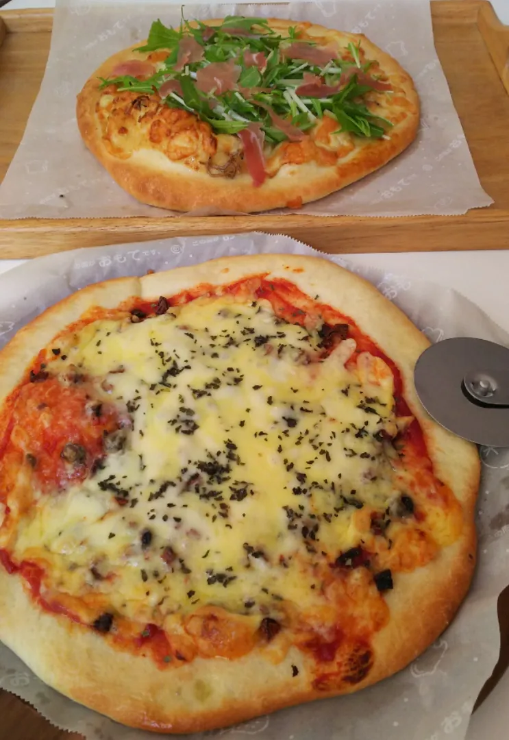 Snapdishの料理写真:手作りピザ🍕20/05/02|meguminさん