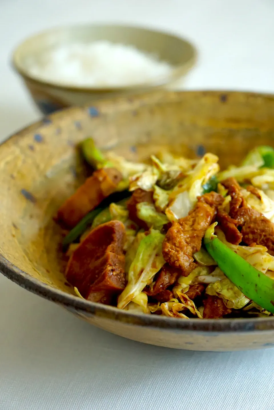 大豆のお肉と車麩で、肉無し回鍋肉|Junさん