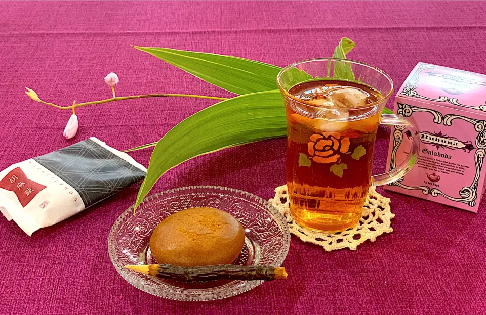 20200502-2 Tea timeは和菓子+お紅茶🍃|Seikoさん