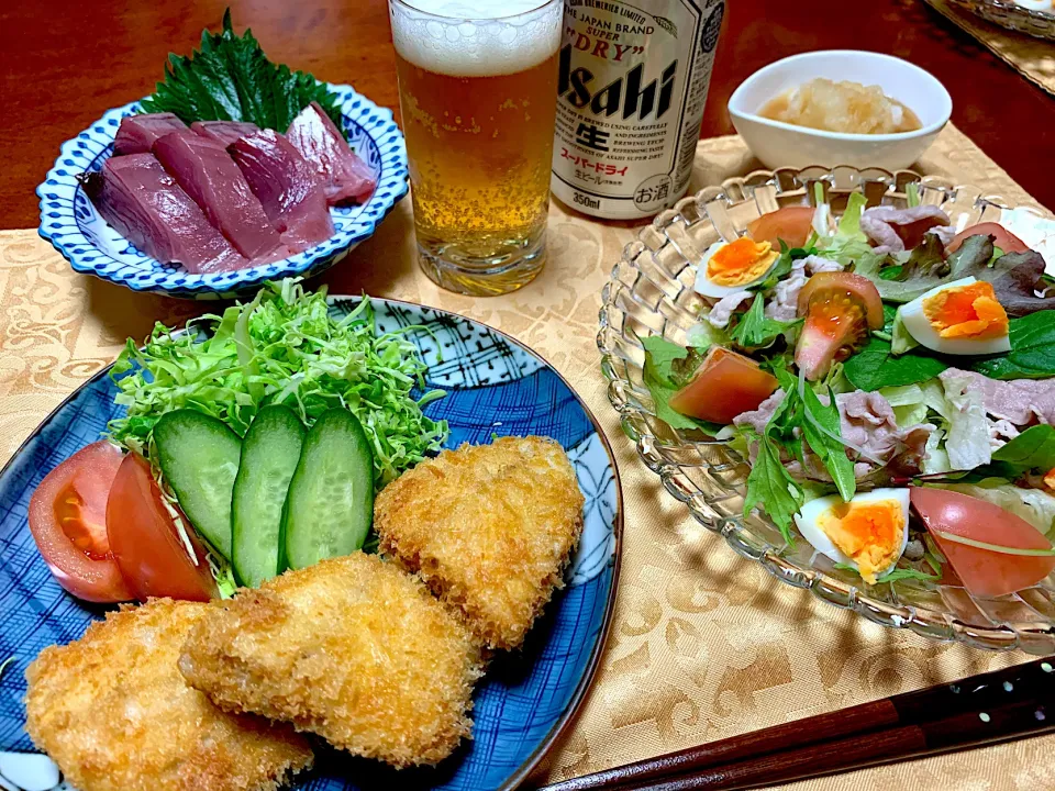 Snapdishの料理写真:あぁー暑かった😵🍺|ｋｚｓｙｋさん