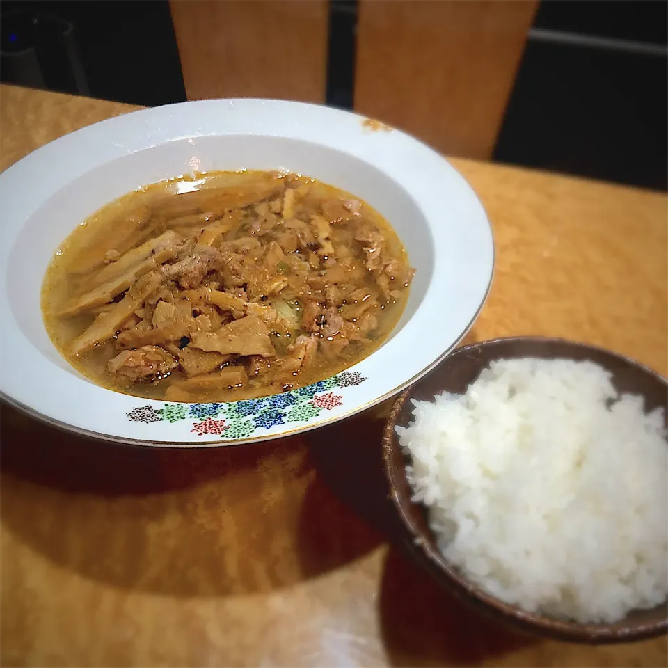 Norikoさんの料理 麻婆たけのこでラーメン|佐野未起さん