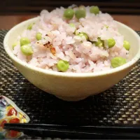 ツタンカーメンのエンドウ豆ご飯|Emiさん