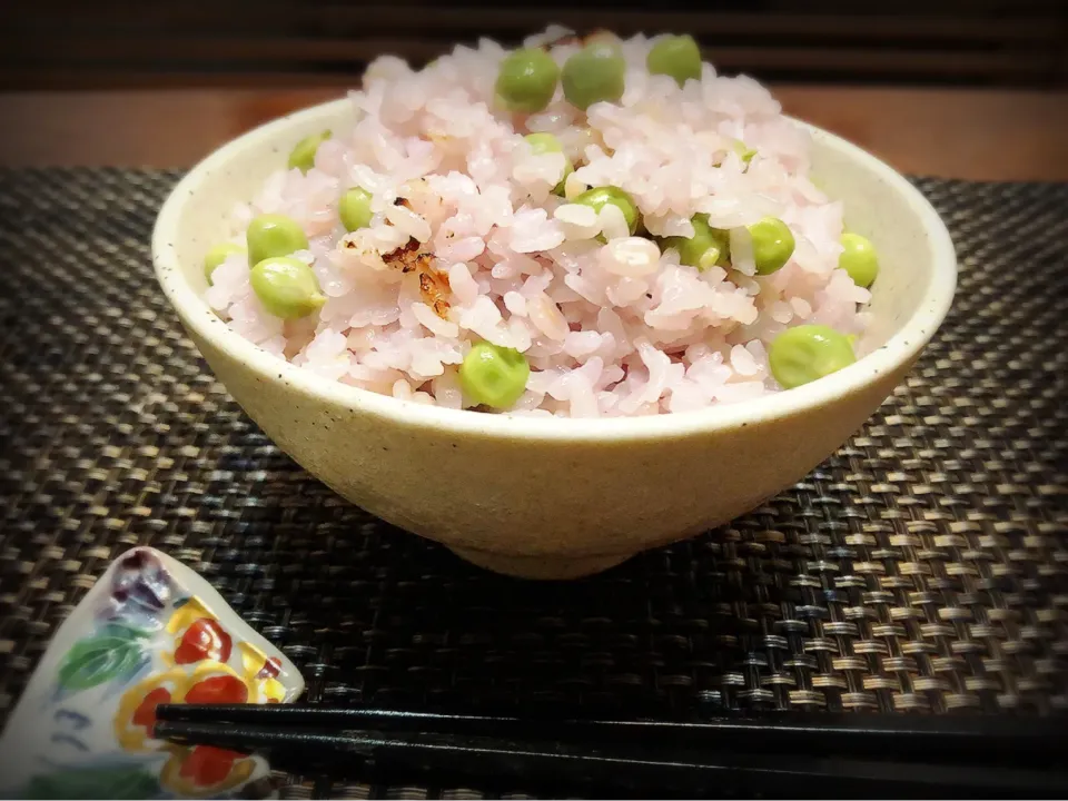 ツタンカーメンのエンドウ豆ご飯|Emiさん