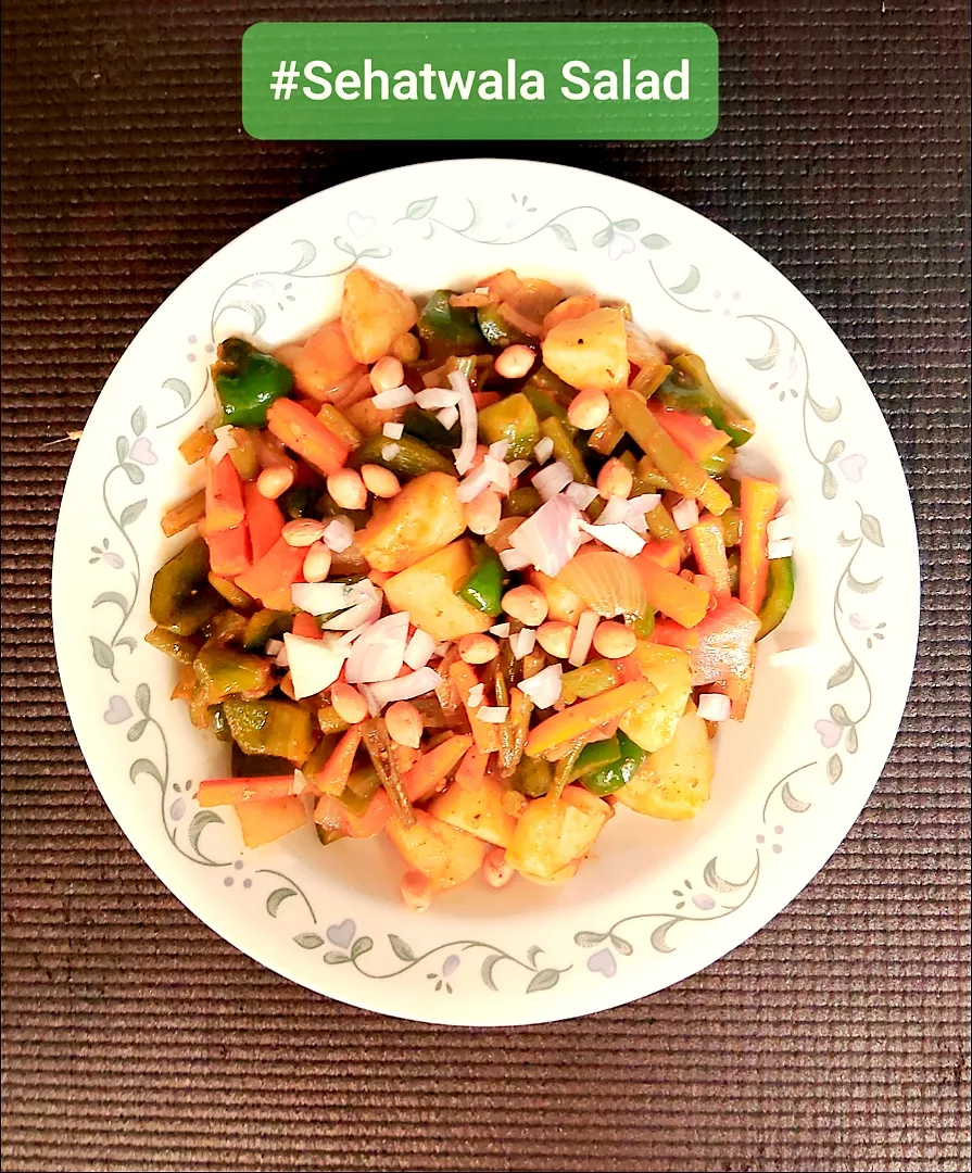 Snapdishの料理写真:#Sehatwala Salad|Khush Dさん