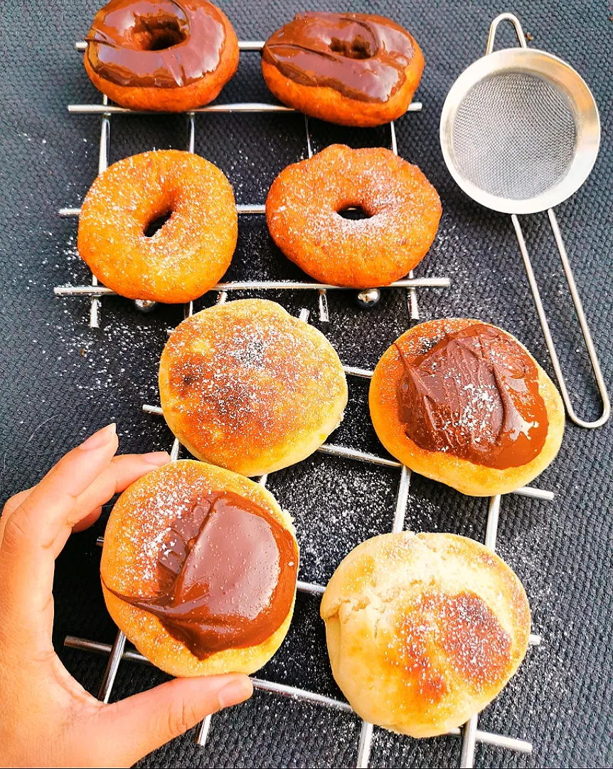 Potatoes doughnut and potatoes bread 😋🤤|Njluycxさん