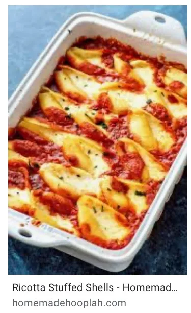 Ricotta stuffed shells|Jaedonさん