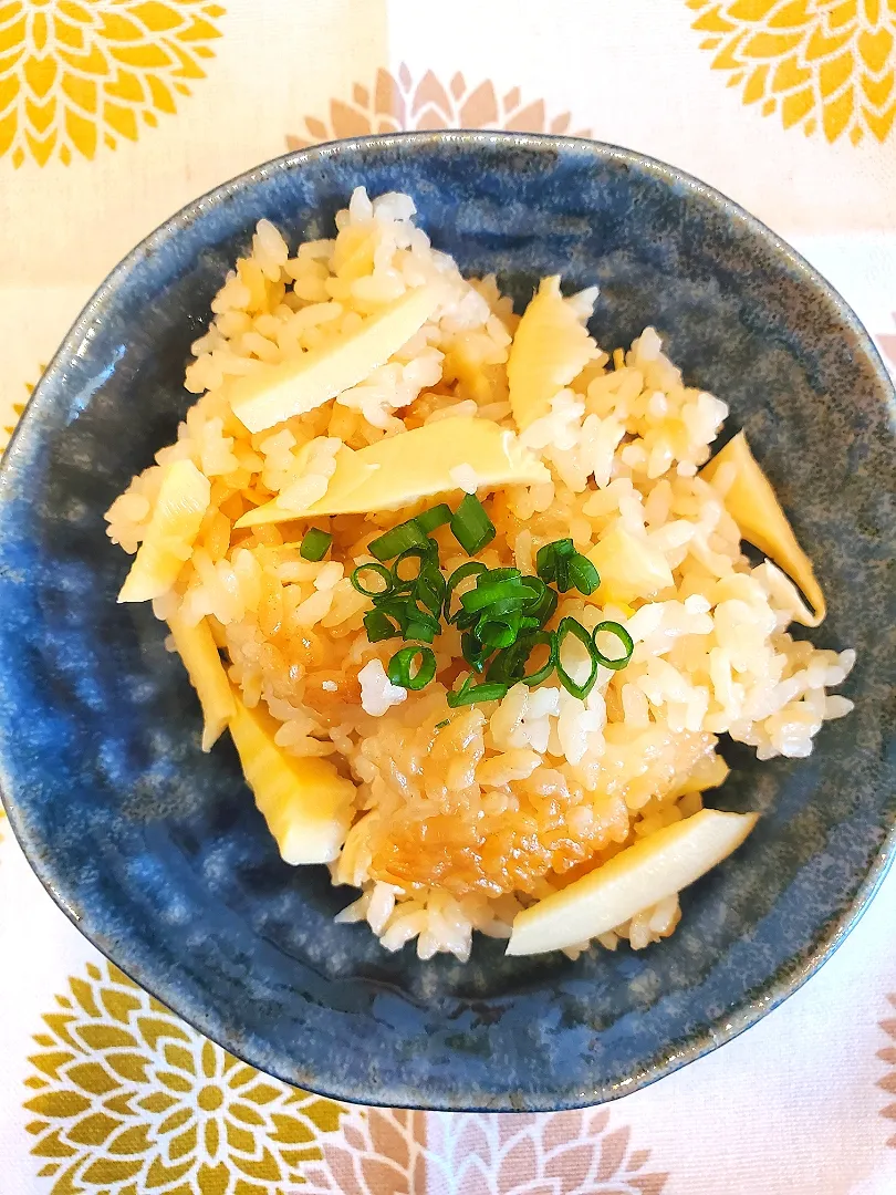 タケノコご飯|主夫カズさん