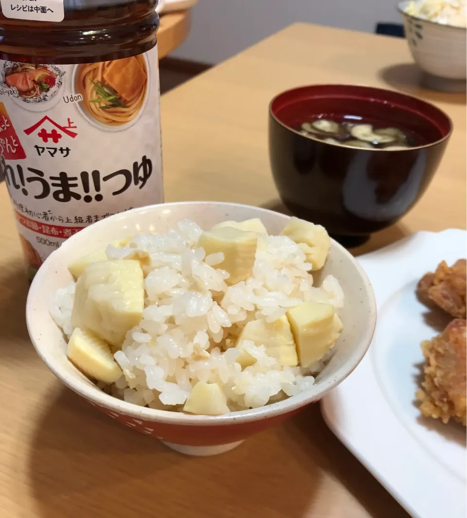 たけのこと油揚げの炊き込みご飯|メグさん