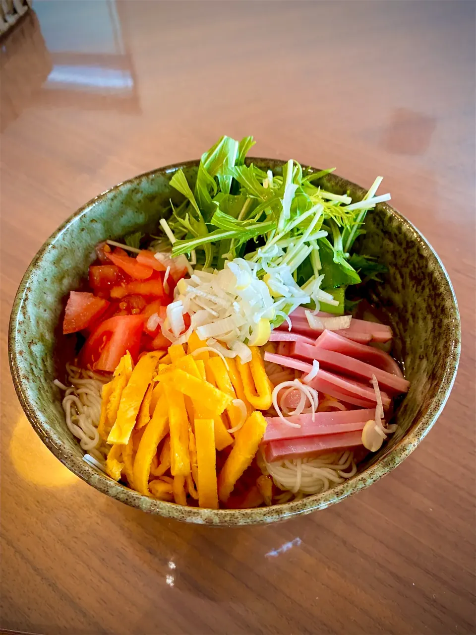 そー麺、冷やし中華風|ポリンキーさん