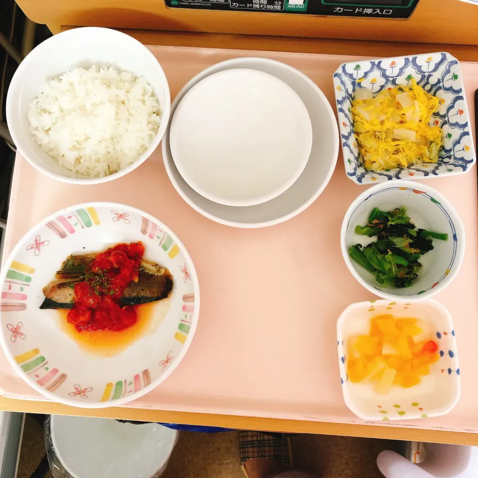 Snapdishの料理写真:入院四日目の昼ご飯|masumiさん