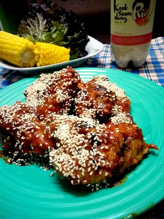 Korea spicy BBQ chicken|Evanne Tangさん