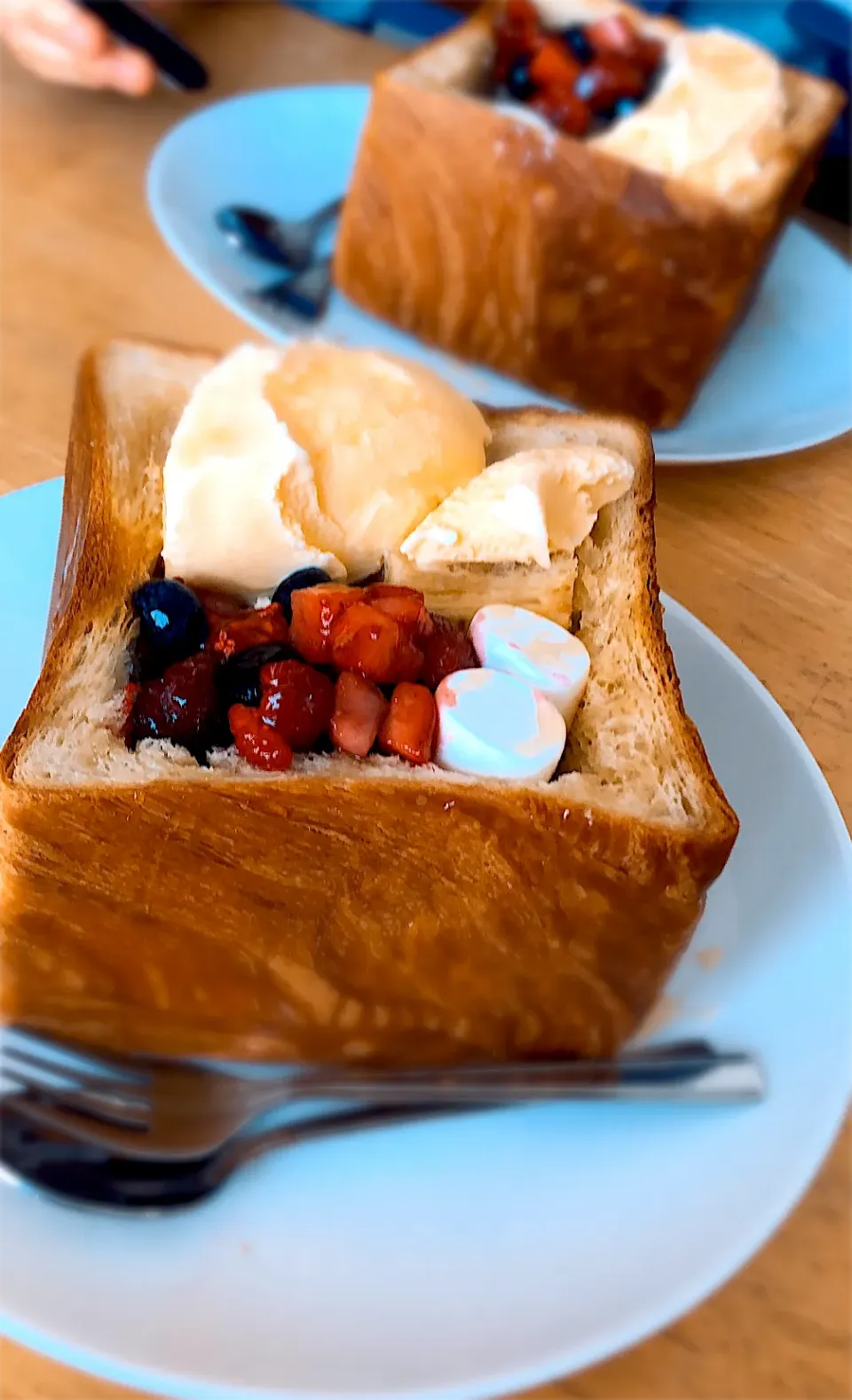 Snapdishの料理写真:カフェ風ハニートースト|未来さん