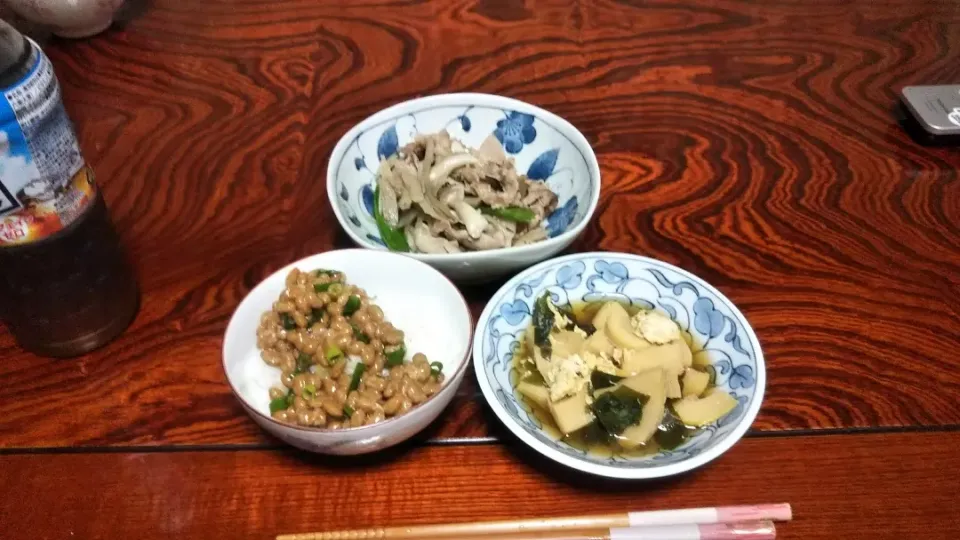 ・若竹煮
・中華炒め
・納得ご飯|早紀さん