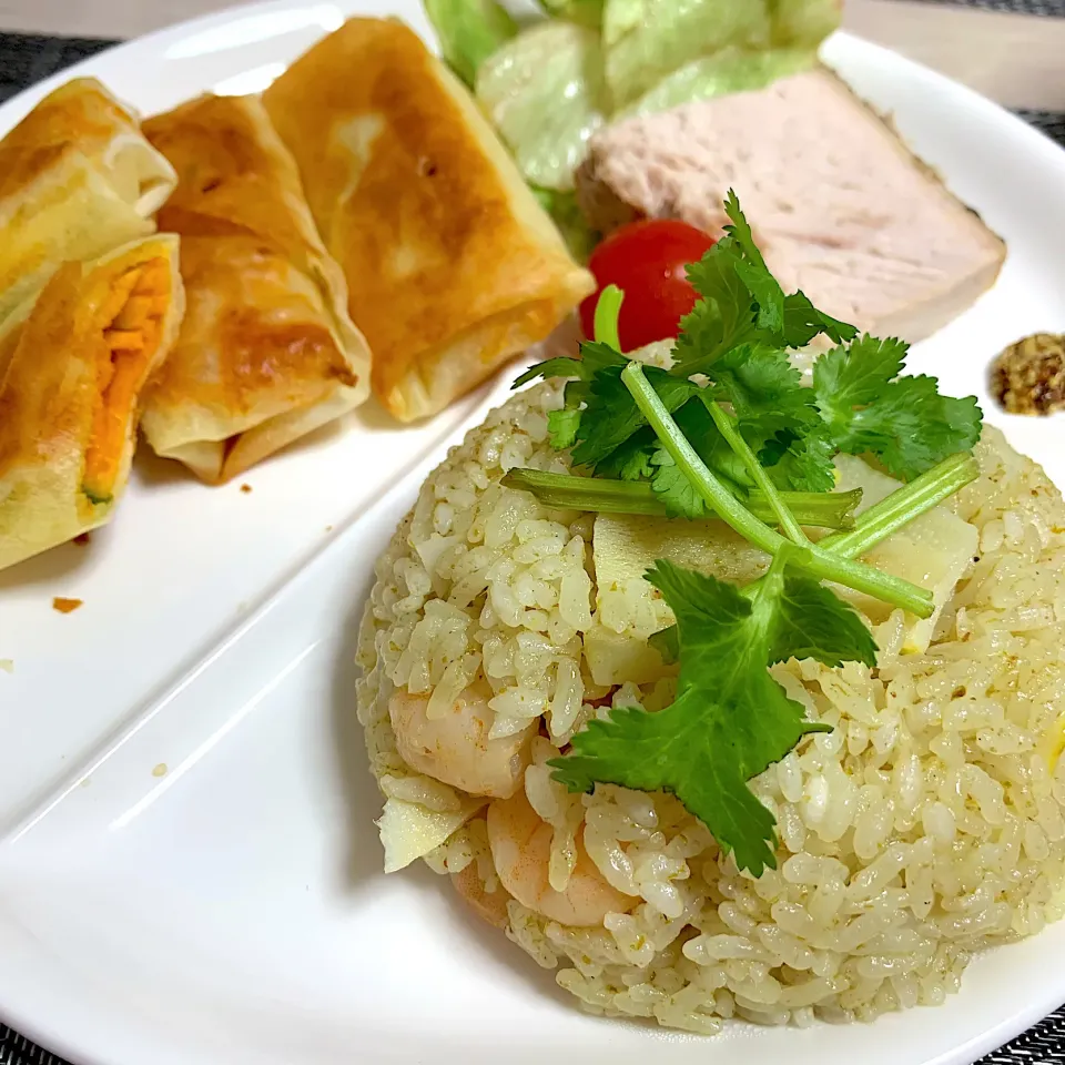 グリーンカレー味のタケノコご飯|ともこさん