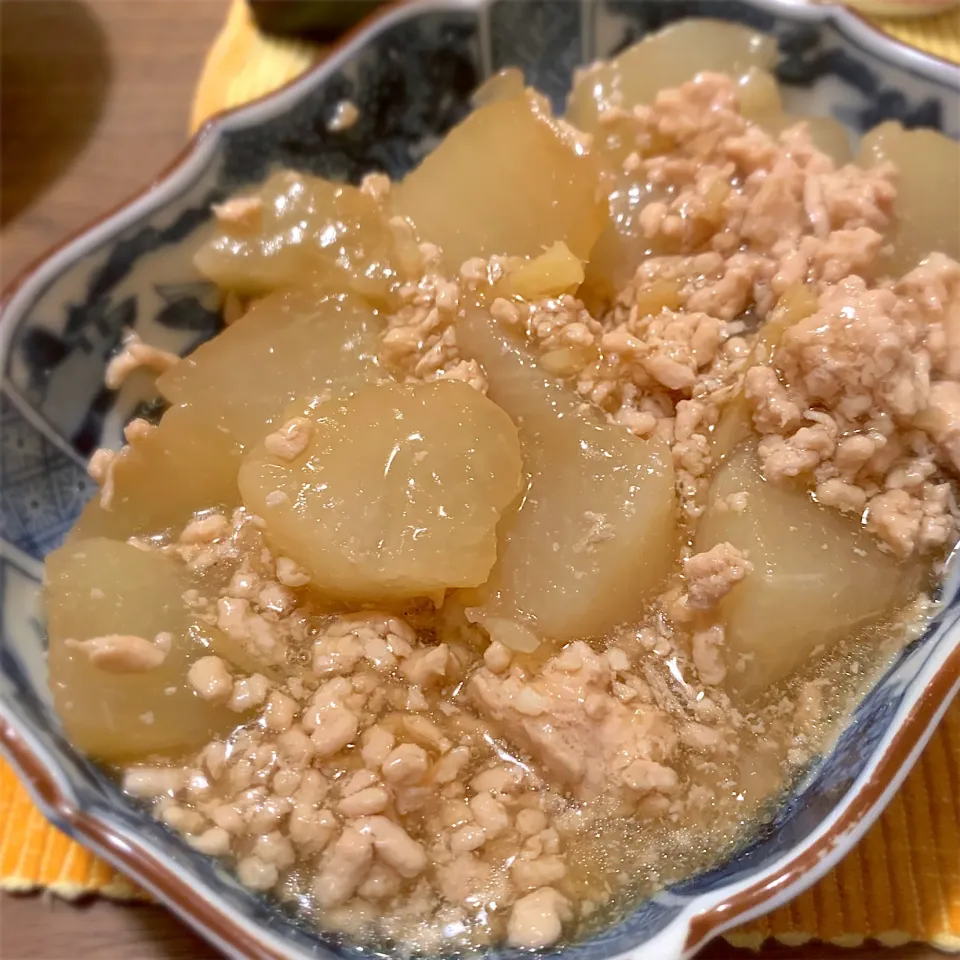 鶏そぼろと大根の煮物|Junya Tanakaさん