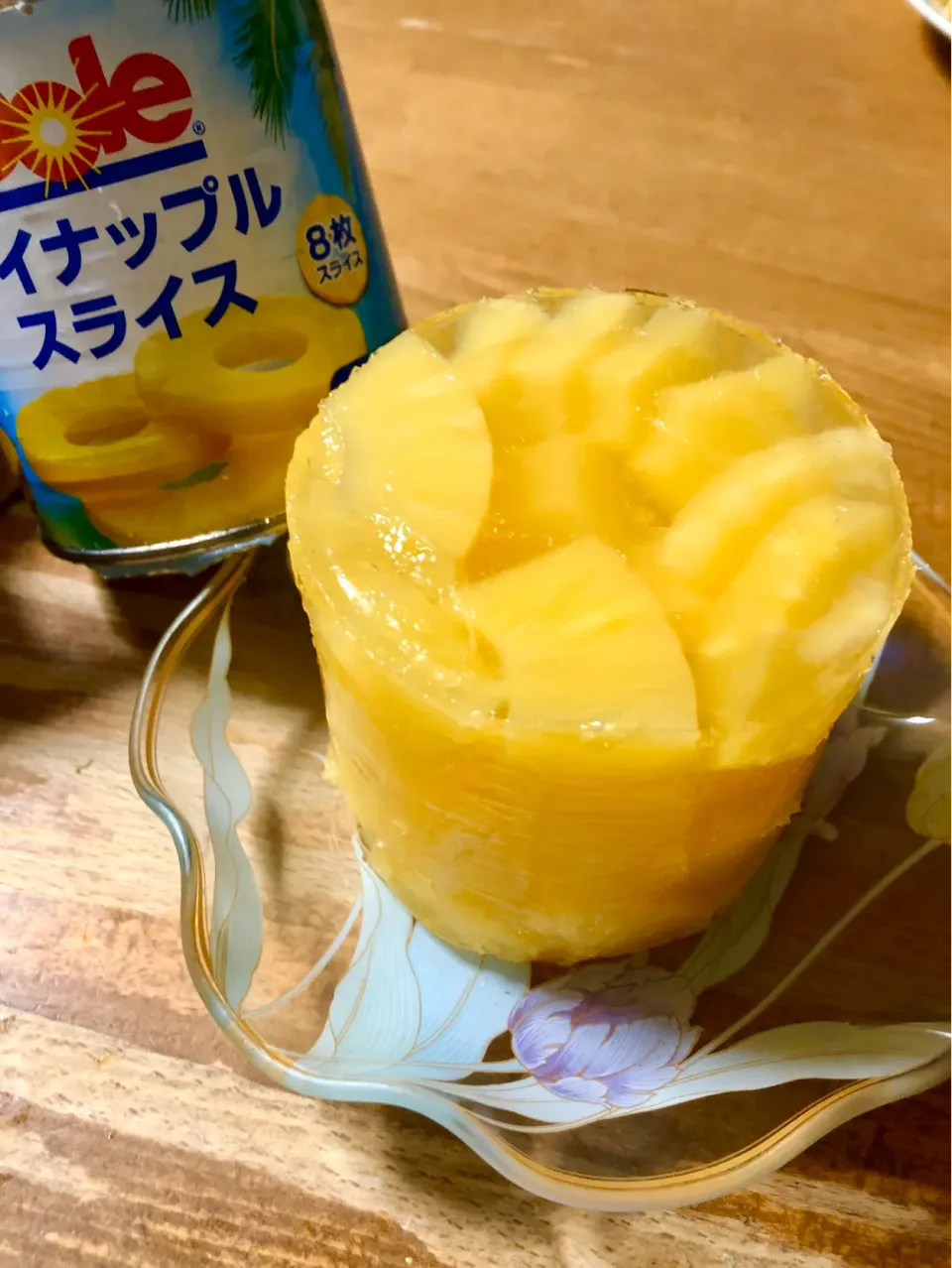 パイン缶でもやってみました(˘ਊ˘)コレが1番上手にできました✧*｡٩(ˊωˋ*)و✧*｡|sudachiさん