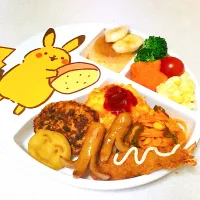 お子様ランチ✌︎|こんどーさんさん