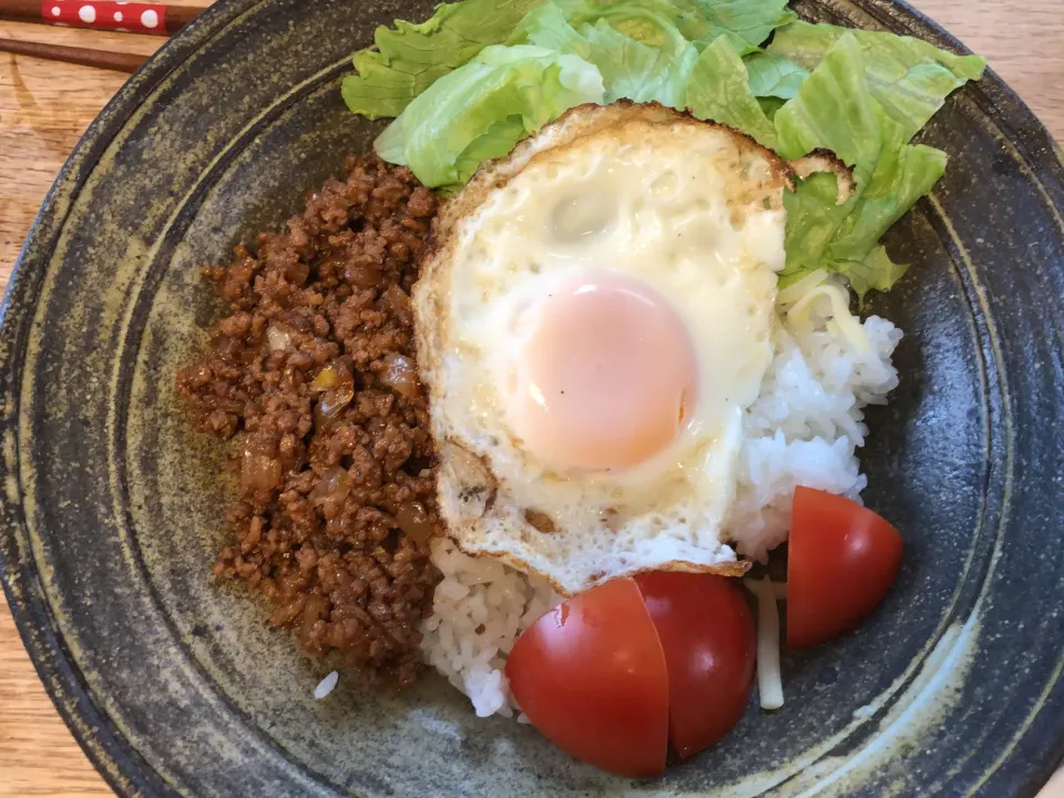 小学生2人が作ったロコモコ|パパのつくりおき弁当（つく弁）さん