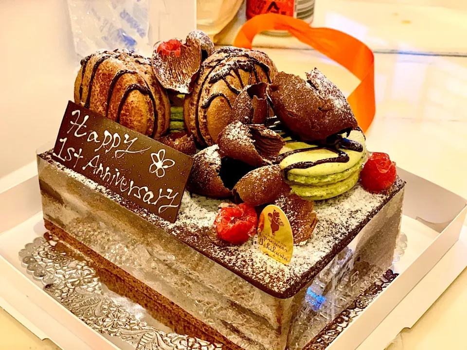 Choco macaroons cake|Mizz Palomaさん