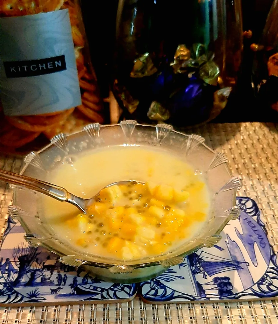 Bubur jagung bersago
~ Grits wth Sago|ģřãçîöůşさん