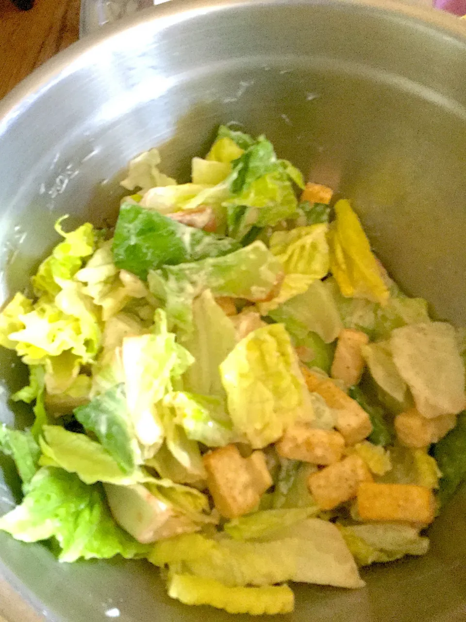 Light Caesar salad|ninja kittyさん