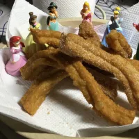 Snapdishの料理写真:おうちで✩.*˚チュロス作ってよ✩.*˚|kakocockatooさん