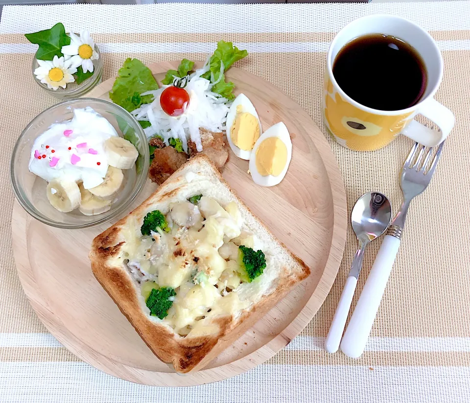 おうちカフェ「パングラタン🍞」|Happy suzumeさん