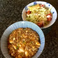 麻婆飯|あついのがすきさん