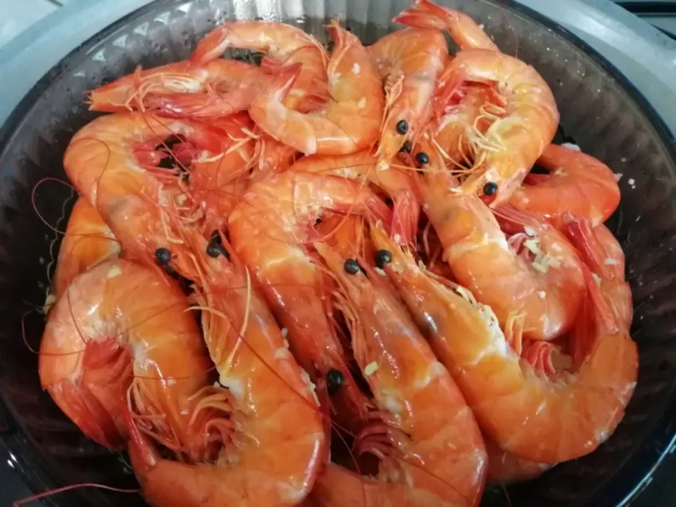 Steamed tiger prawn|AlingNgさん