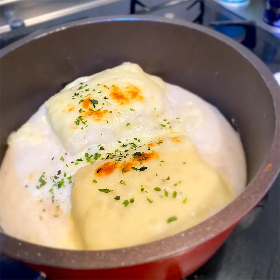 マルコメ キッチンさんの料理 時短栄養たっぷり豆腐グラタン|りさこさん