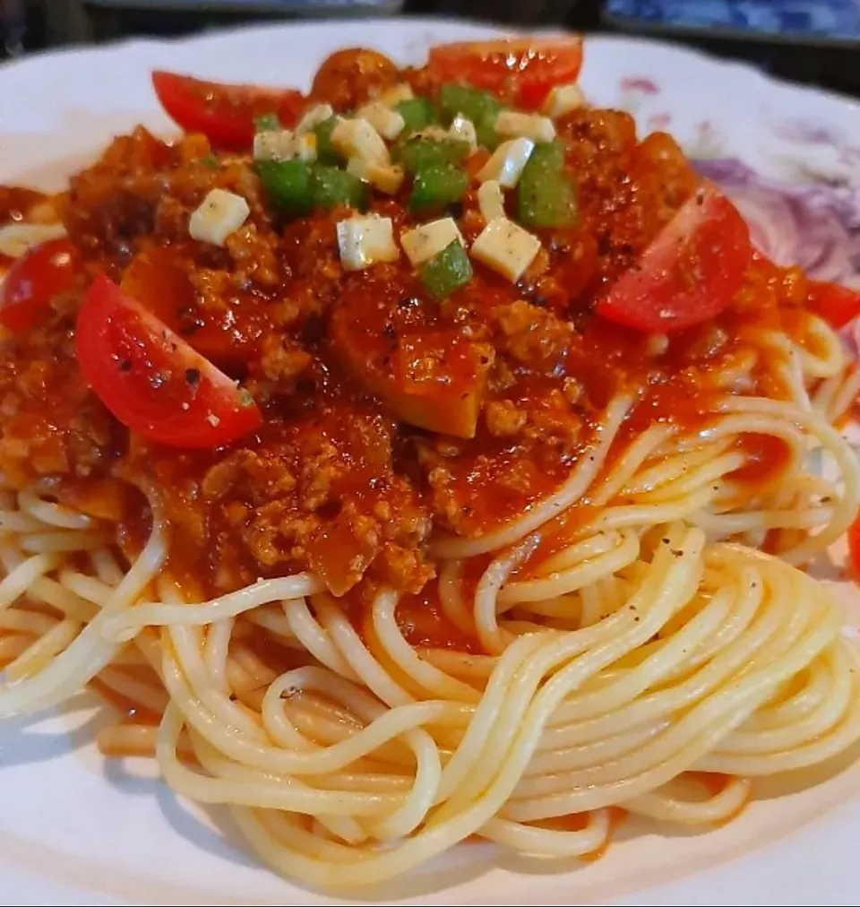 pork spaghetti|ģřãçîöůşさん